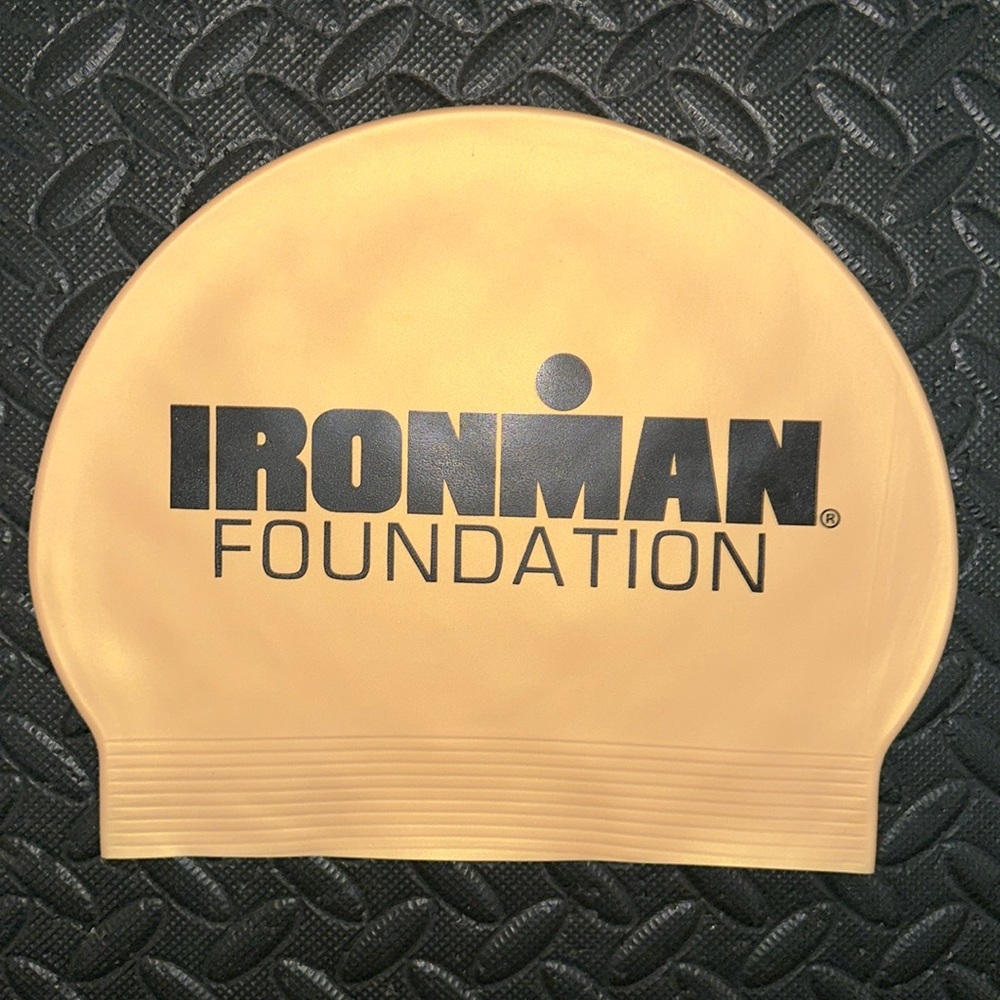 Ironman Foundation Swim Cap OFFICIAL - Gold